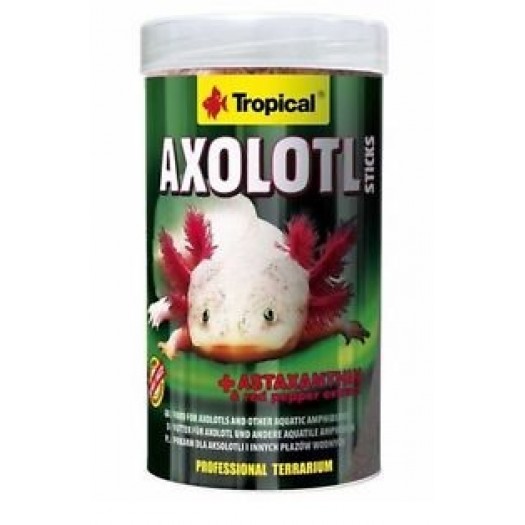 TROPICAL AXOLOTL sticks - maistas aksalotliams, 135 g (250 ml)