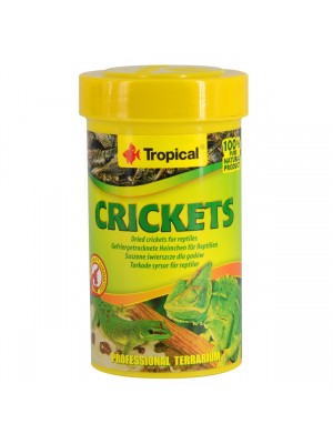 Tropical Crickets - džiovinti svirpliai, 100ml./10g.